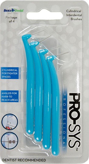 Pro-Sys | Interdental Brush Narrow Spaces – 8 brushes – 2 pack